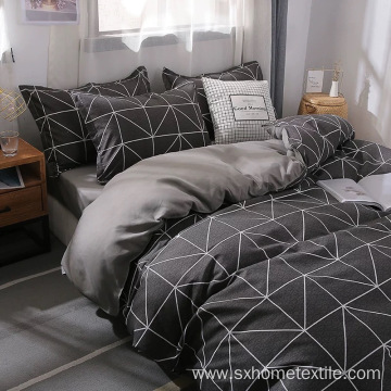 printed duvet set and flat set